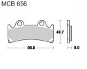 Brake pads LUCAS MCB 656 SV